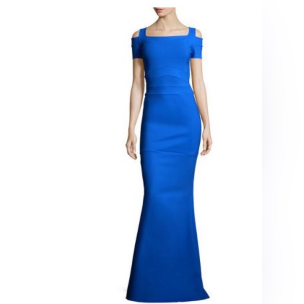 Chiara Boni Royal Blue Maxi Dress